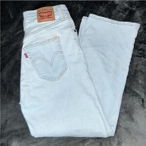 Levi's Light Blue Ankle Jeans